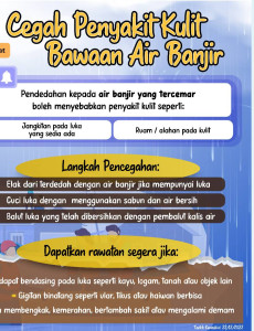 Cegah Penyakit Kulit Bawaan Air Banjir